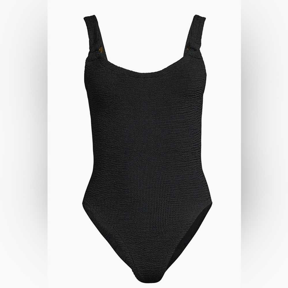 Hunza G Domino One-Piece Swimsuit NWT